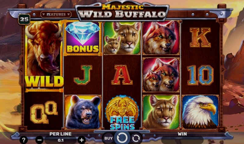 Majestic Wild Buffalo Spinomenal в казино 1Win (1Вин) Majestic Wild Buffalo Spinomenal в казино 1Win (1Вин)