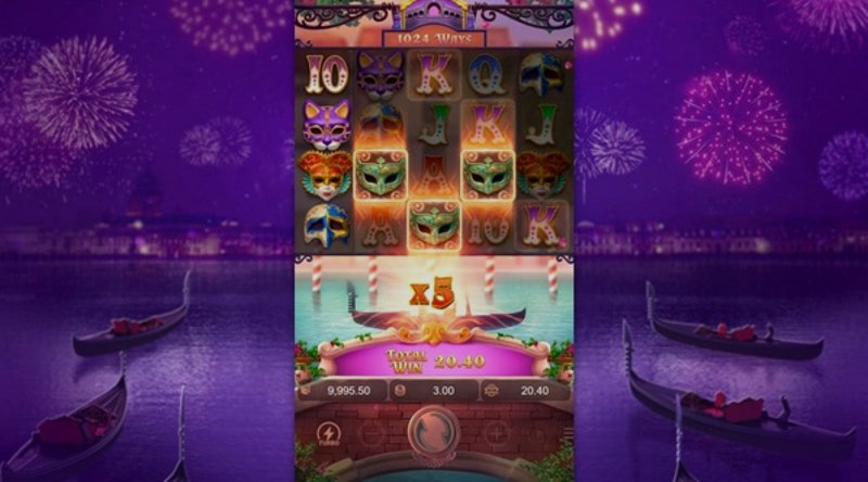Играть Mask Carnival от Pg Soft в казино 1Win