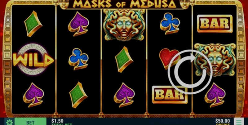Играть Masks Of Medusa от Skywind в казино 1Win