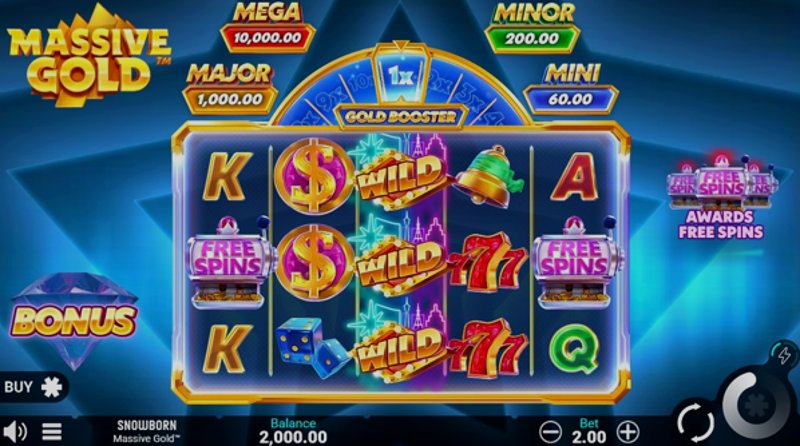 Играть Massive Gold от Games Global в казино 1Win
