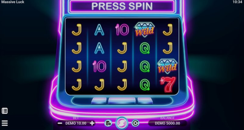 Играть Massive Luck от Evoplay в казино 1Win