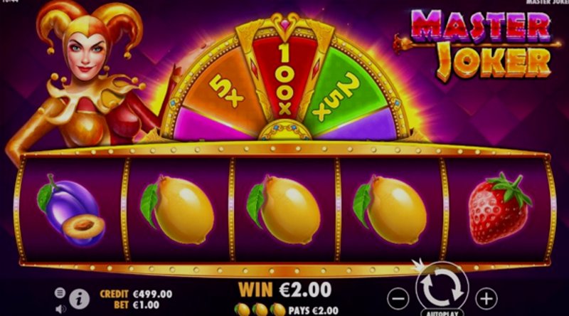 Играть Master Joker от Pragmatic в казино 1Win