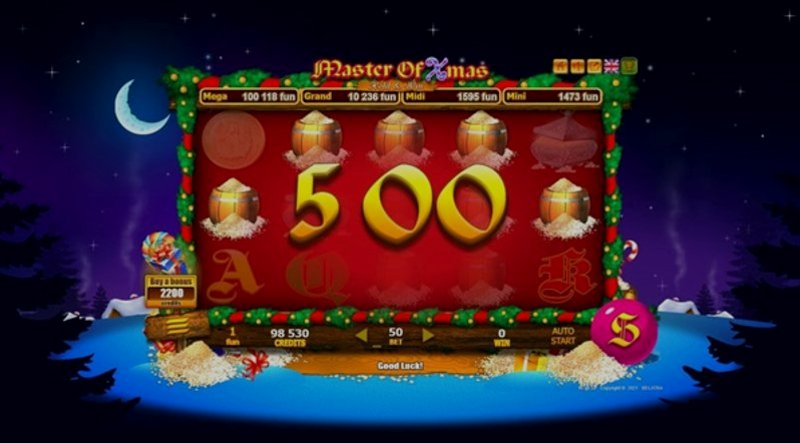 Играть Master of Xmas от Belatra в казино 1Win