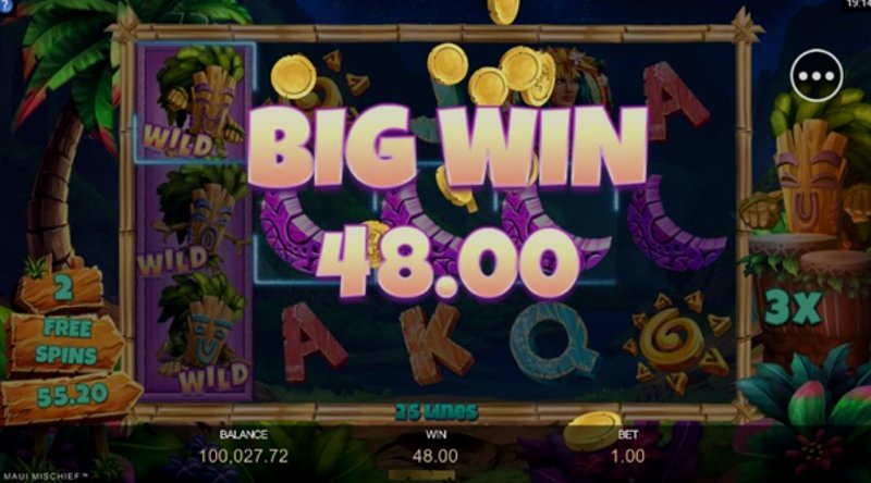 Играть Maui Mischief от Games Global в казино 1Win
