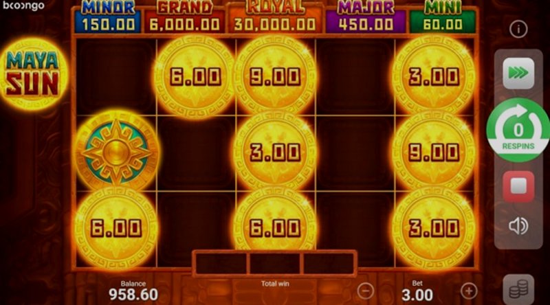 Играть Maya Sun от Booongo в казино 1Win
