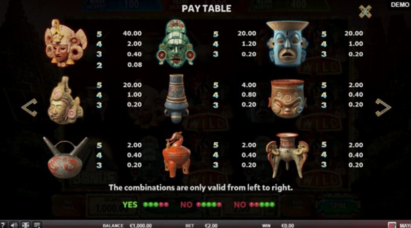 Играть MAYA от Red Rake в казино 1Win