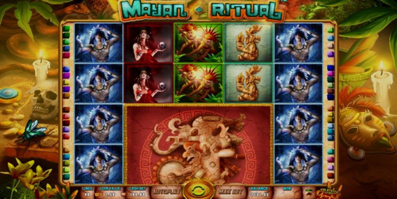 Играть Mayan Ritual от Wazdan в казино 1Win
