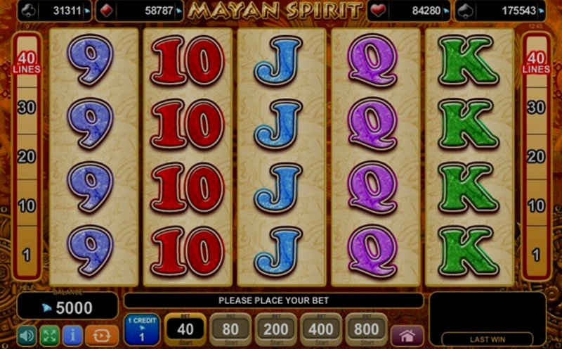 Играть Mayan Spirit от Amusnet Interactive в казино 1Win