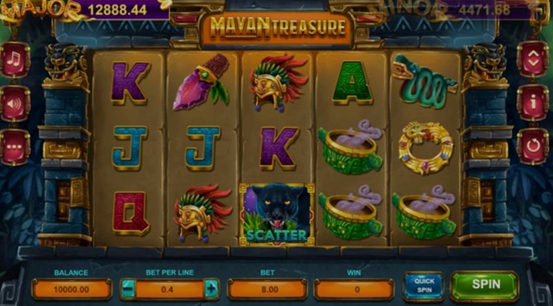 Играть Mayan Treasure от Tpg в казино 1Win
