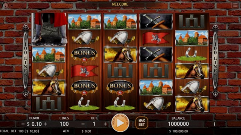 Играть Medieval Knights от Kagaming в казино 1Win