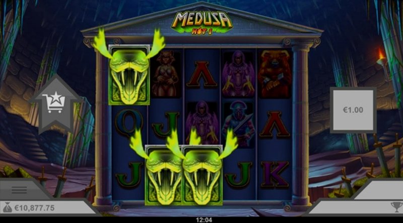 Играть Medusa Hot 1 от Yggdrasil в казино 1Win