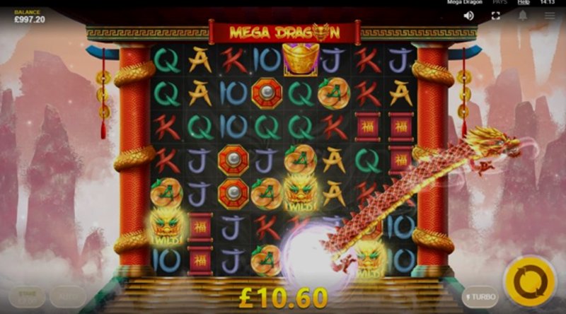 Играть Mega Dragon от Red Tiger в казино 1Win