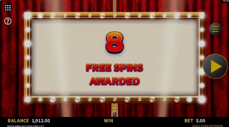 Играть Mega Moolah Lucky Bells от Mgplus в казино 1Win