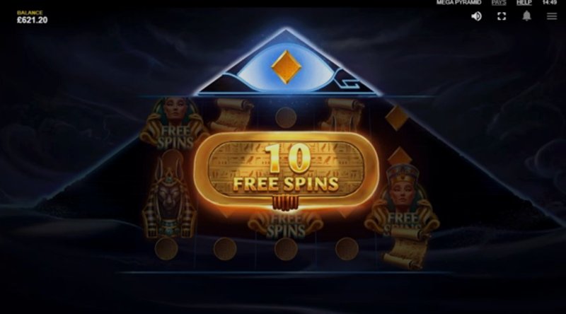 Играть Mega Pyramid от Red Tiger в казино 1Win