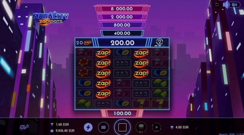 Играть Megacity от Bf Games в казино 1Win