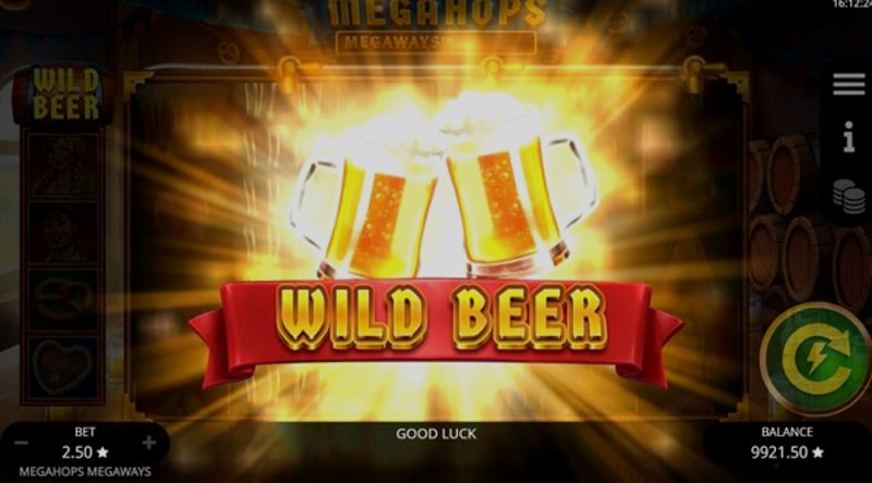 Играть Megahops Megaways от Booming в казино 1Win