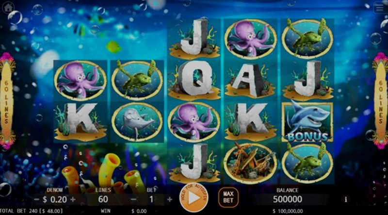 Играть Mermaid Seas от Kagaming в казино 1Win