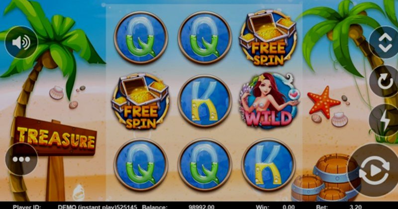 Играть Mermaid Treasure от Tpg в казино 1Win