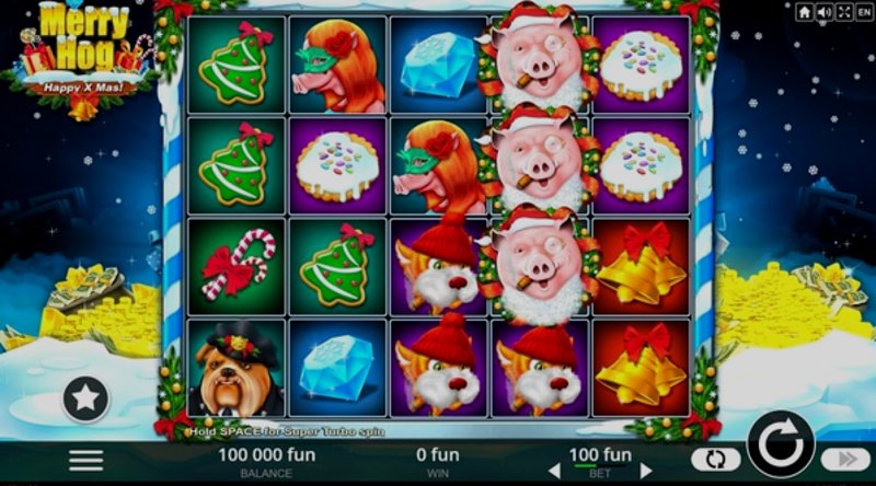 Играть Merry Hog от Belatra в казино 1Win