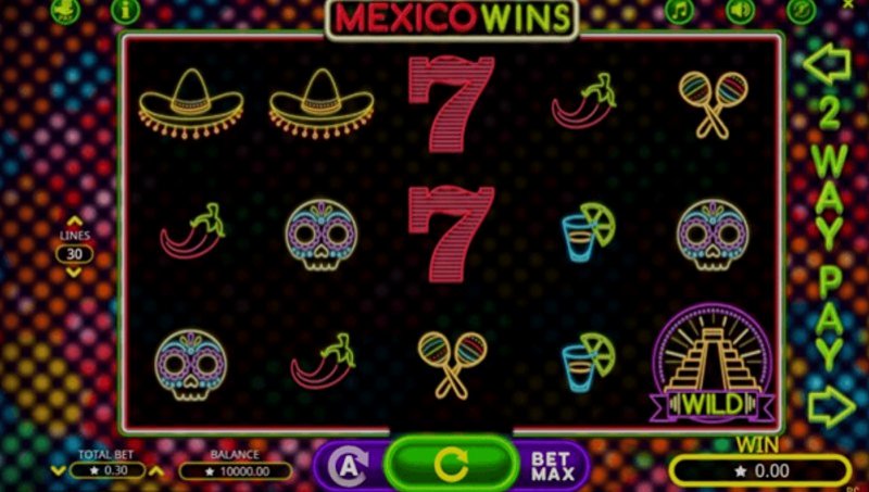 Играть Mexico Wins от Booming в казино 1Win