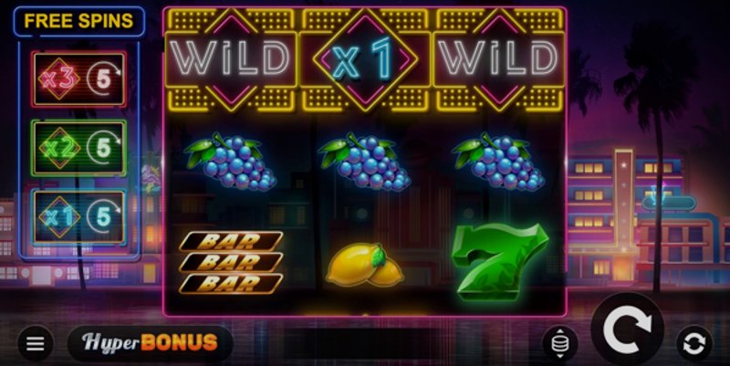 Играть Miami Bonus Wheel от Kalamba в казино 1Win