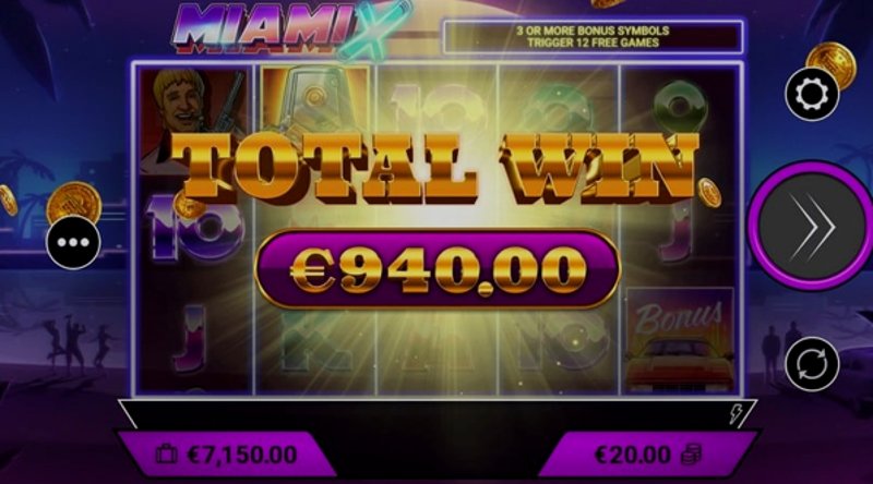 Играть MiamiX от Amigogaming в казино 1Win
