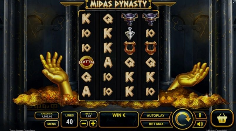 Играть Midas Dynasty от Tomhorngaming в казино 1Win