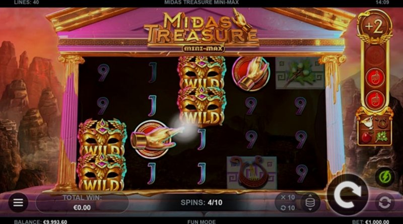 Играть Midas Treasure от Kalamba в казино 1Win