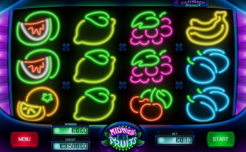 Играть Midnight Fruits от Apollo Play в казино 1Win