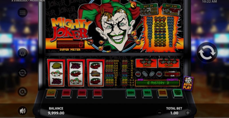 Играть Mighty Joker Arcade от Stakelogic в казино 1Win