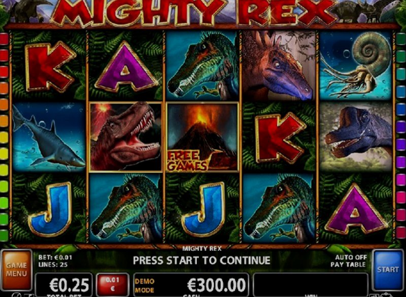 Играть Mighty Rex от Ct Interactive в казино 1Win