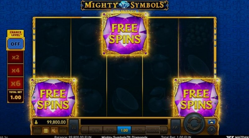 Играть Mighty Symbols™: Diamonds от Wazdan в казино 1Win