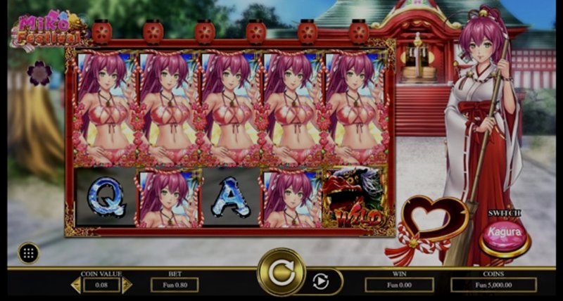 Играть Miko Festival от Onetouch в казино 1Win