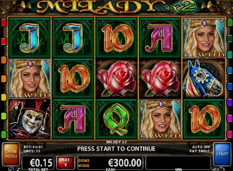 Играть Milady x2 от Ct Interactive в казино 1Win
