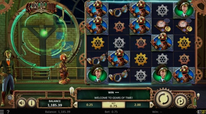 Играть Miles Bellhouse and the Gears of Time от Betsoft в казино 1Win