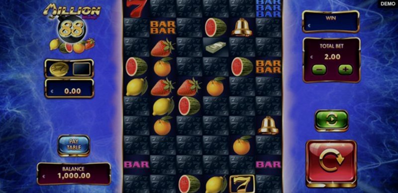 Играть Million 88 от Red Rake в казино 1Win