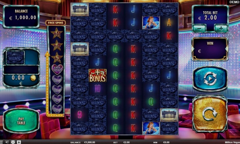 Играть Million Vegas от Red Rake в казино 1Win