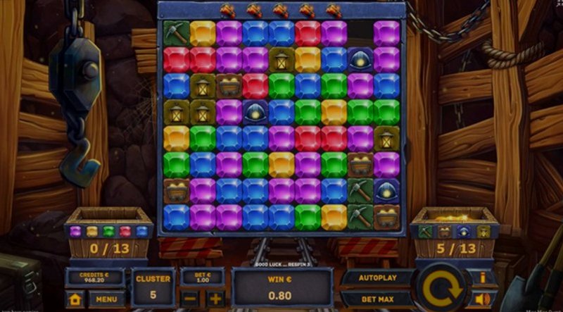 Играть Mine Mine Quest от Tomhorngaming в казино 1Win