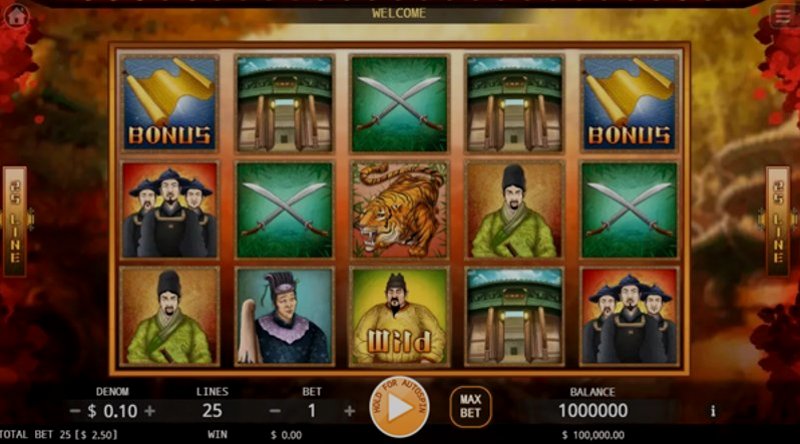 Играть Ming Imperial Guards от Kagaming в казино 1Win