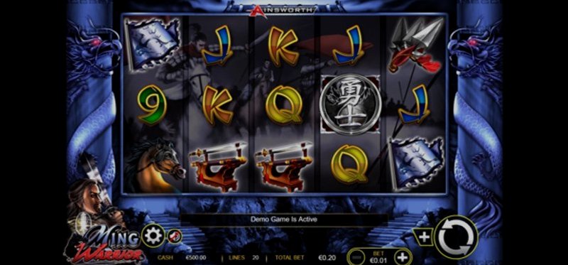 Играть Ming Warrior от Ainsworthgame в казино 1Win