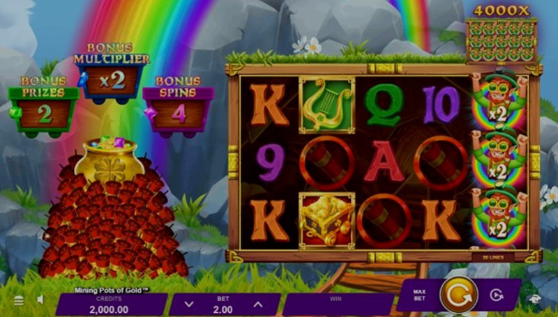 Играть Mining Pots of Gold от Microgaming в казино 1Win