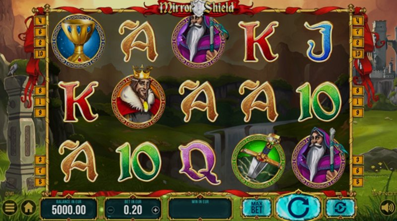 Играть Mirror Shield от Synot в казино 1Win