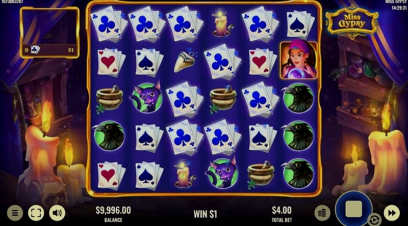 Играть Miss Gypsy от Platipus в казино 1Win