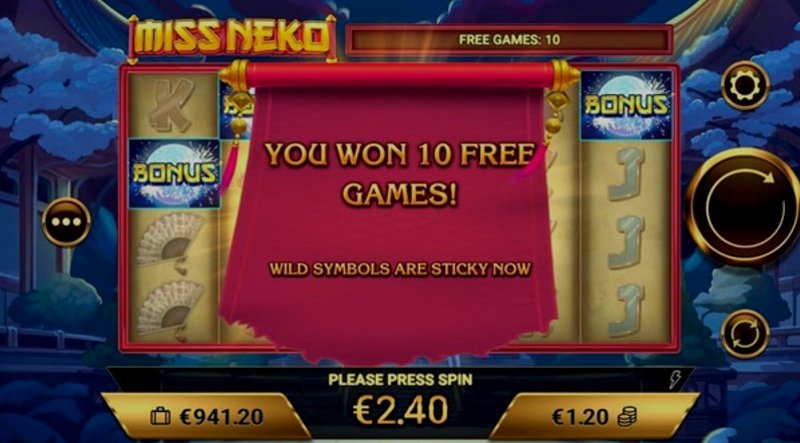 Играть Miss Neko от Amigogaming в казино 1Win