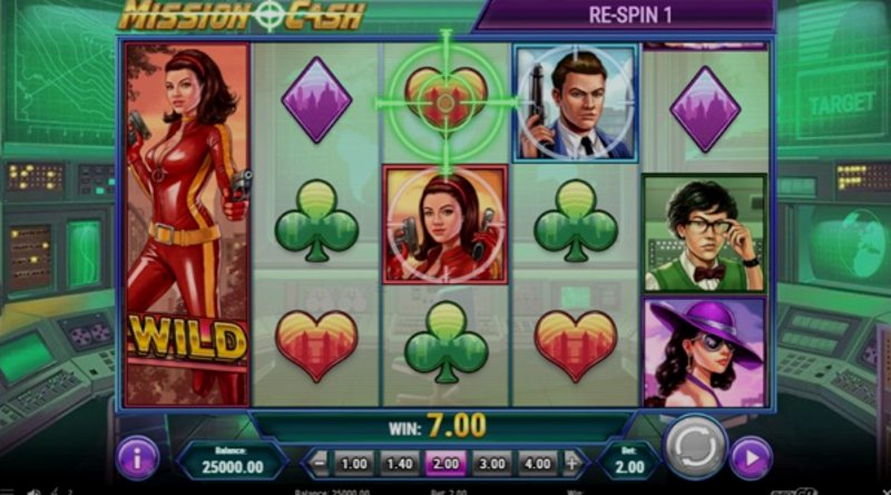 Играть Mission Cash от Playn Go в казино 1Win