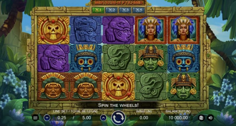 Играть Mistress Of Pyramid от Zillion в казино 1Win