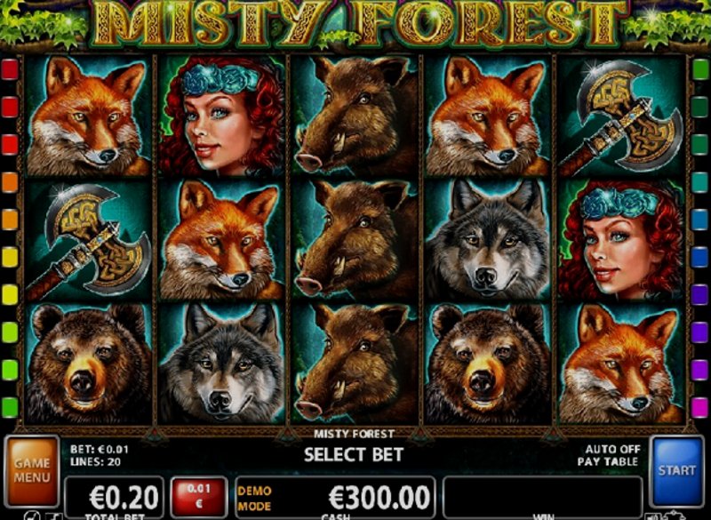 Играть Misty Forest от Ct Interactive в казино 1Win