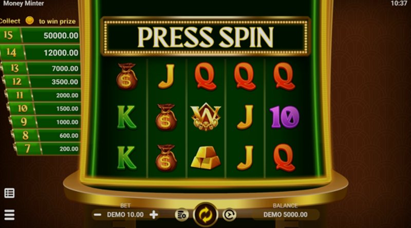 Играть Money Minter от Evoplay в казино 1Win