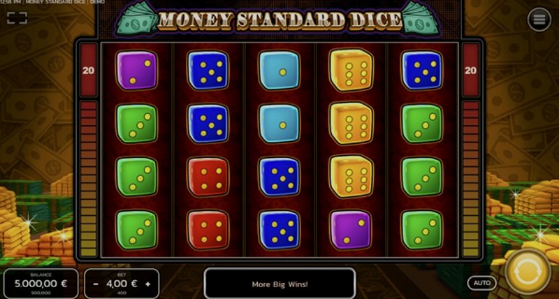 Играть Money Standard Dice от Fazi в казино 1Win