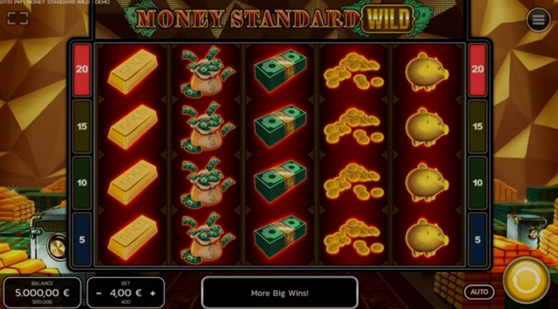 Играть Money Standard Wild от Fazi в казино 1Win